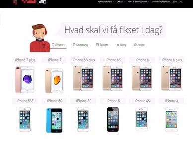 Velkørende smartphone butik - tæt ved Strøget KBH