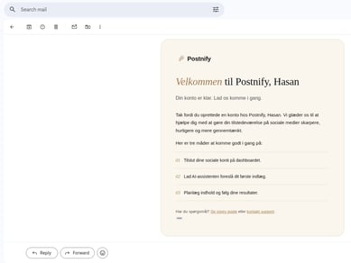 Postnify.dk – 100% automatiseret AI-platform til sociale medier – KLAR TIL OVERTAGELSE (NETOP NEDSAT!)