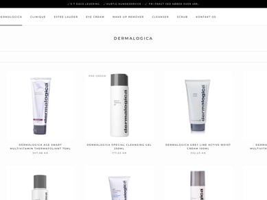 Køreklar Hudpleje webshop - med dropshipping leverandør!