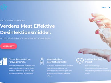 Desinfektionsmiddel.dk | 100% KØREKLAR WEBSHOP | GØR EN GOD HANDEL