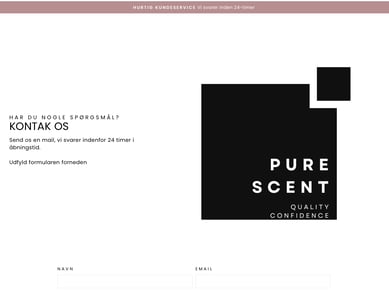 Køreklar Parfume webshop Purescent.dk - med dropshipping leverandør!