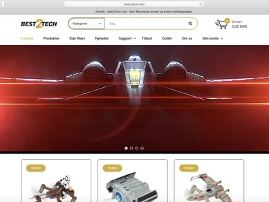 best2tech.com - Køreklar webshop i Apple look. Customise nemt til din virksomhed. 