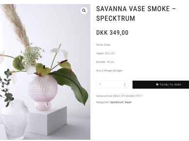 Fuldt etableret bolig og interiør webshop med fantastisk opstart - Dækningsgrad på ca. 25%.