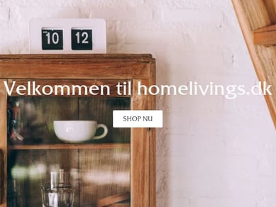Webshop med salg af møbler og boliginteriør - Dropshipping
