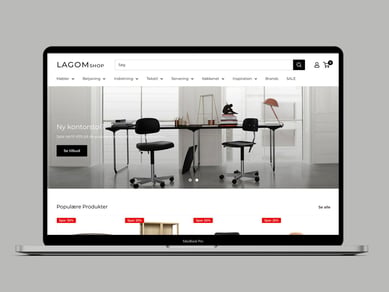 Interiør webshop med god potentiale! - Februar 2021 omsætning = 56,383.55 kr