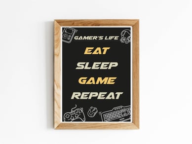 Webshop med plakater og T-shirts til  den unge gamer