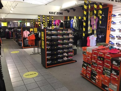 Sportsbutik i frivillig kæde med B2B afdeling og webshop i velfungerende mindre handelsby