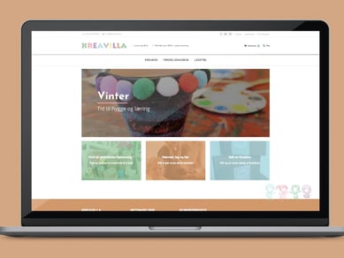 Webshop med salg af komplette DIY projekter - Omsætning: 122.000 DKK (boxe og events)