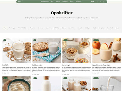Unikt brand -- Nordic Mylk -- i attraktivt og voksende marked inden for plantebaseret livsstil sælges