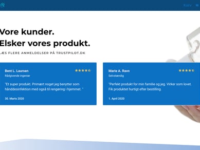 Desinfektionsmiddel.dk | 100% KØREKLAR WEBSHOP | GØR EN GOD HANDEL