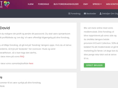 Skalerbar platform B2B / B2C (pt. for foredragsholdere)