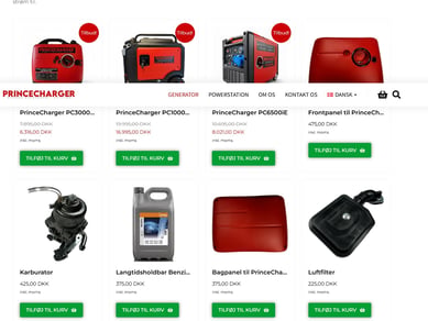 Nødstrøms/ generator virksomheden PrinceCharger sælges 