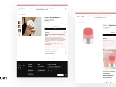 Køreklar og stilfuld beauty dropshipping webshop med branded produkt