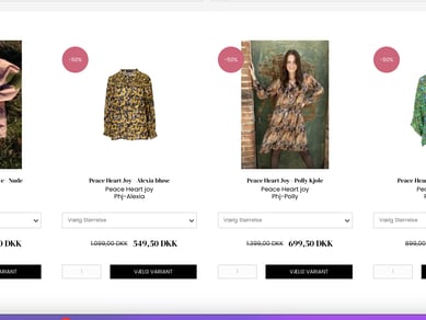 Etableret webshop indenfor Tøj, Sko, Accesories samt brugskunst sælges inkl. Varelager. 