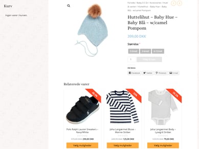 Ollifant.dk - Meget populær webshop med børnetøj og tilbehør - Omsætning 1.699.128 kr. i 2018