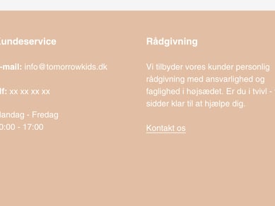 Dropshipping butik med salg af børne produkter