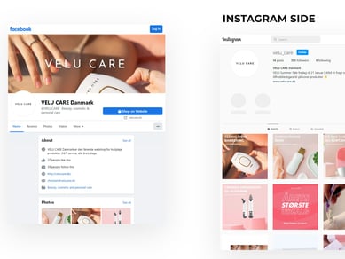 Køreklar og stilfuld beauty dropshipping webshop med branded produkt