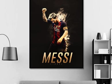 Webshop med Messi merchandise (Shopify)