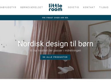 Babybrand med webshop (D2C) - Omsætning: 200.000 kr. seneste år