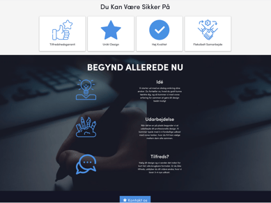 Køreklar Webshop med dropservice aftale - Grafisk design alt lige fra logo til flyers - Der er omsat for 24.453 kr.