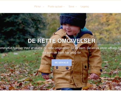 Dropshipping butik med salg af baby-børne udstyr