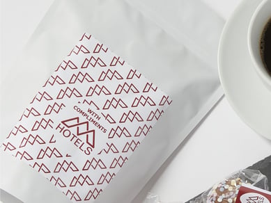 Webshop med specialiseret B2B-salg af slik og chokolade med firmalogo
