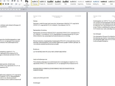 Rentabilitet.dk - passiv indkomst - Årlig omsætning ca. 22.500 kr.