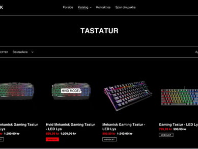 GameToday.dk - Dropship Gaming Webshop ( 4-5* avance )