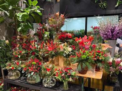 Blomsterforretning- Medlem af Interflora omsætning på 4.5 millioner i cph.