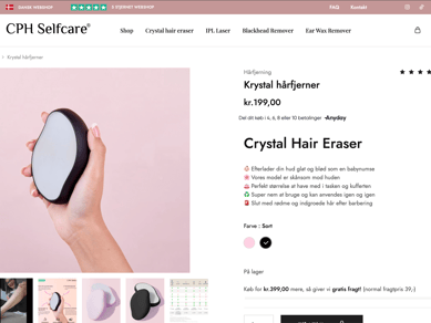 Salg af Webshop i attraktiv branche med varelager (Aktiver ikke virksomhed)