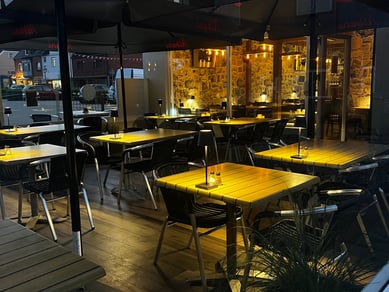 Succesfuld restaurant til salg centralt på torvet i Otterup på Nordfyn ( nedsat med 1 million kr fra 1.895.000,- til 895.000,- )