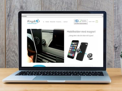 iking.dk - Webshop med mobiludstyr og gadgets-  B2C aftaler og personaleaftaler