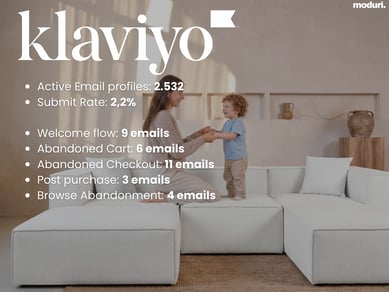Award Winning Sofa Brand m. 2,1 mio. kr i omsætning på 1 år - Overskud før skat DKK 400.000 - www.ModuriHome.com