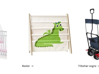 Dropshipping butik med salg af børne produkter - +300 produkter - Dansk leverandør