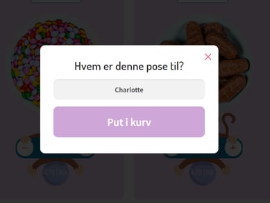 Salg af slikaben.dk - Omsætning: 133.000 kr. 