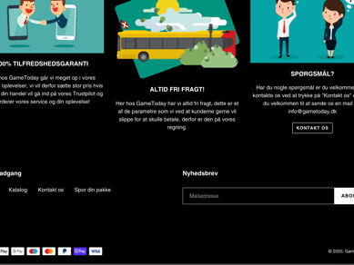 GameToday.dk - Dropship Gaming Webshop ( 4-5* avance )