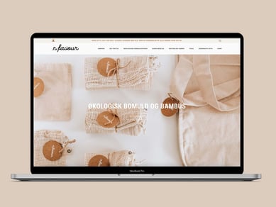 Dansk brand/webshop med bæredygtige produkter til salg - har i alt omsat for 380.000 kr. 