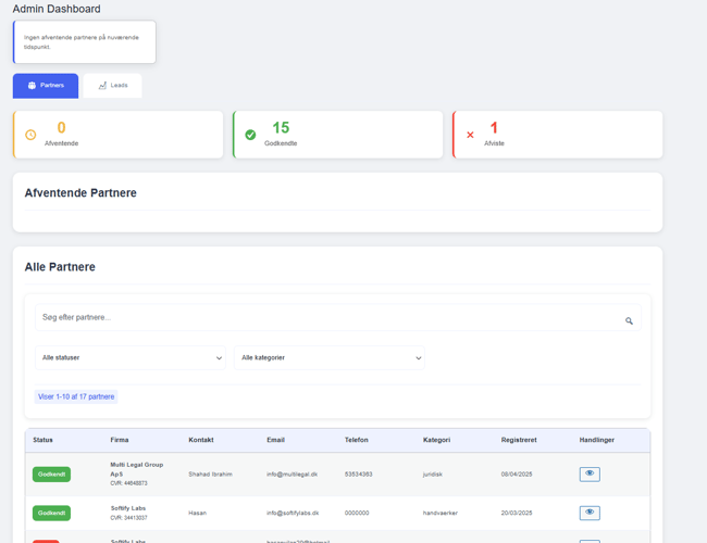 Få3Tilbud.nu – AI-drevet Leadgenereringsplatform (100% automatiseret)