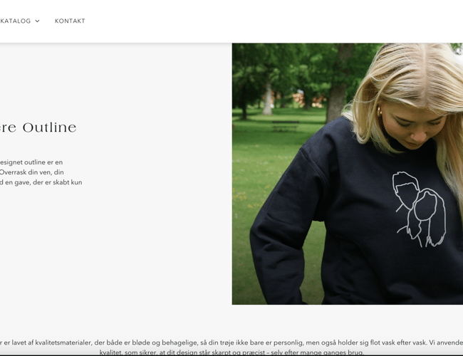 Dropshipping Webshop med personlige trøjer - fin omsætning