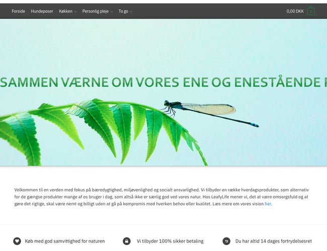 LeafyLife.dk - Fokus på en bæredygtig og miljøvenlig fremtid