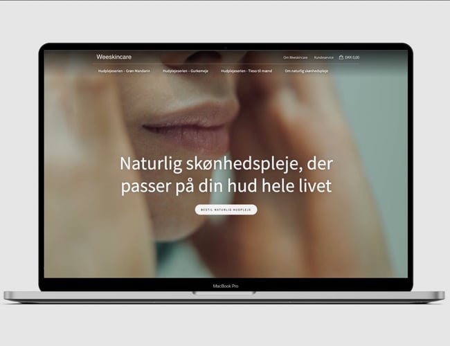 weeskincare.dk - Økologisk hudpleje med naturlige hudplejeprodukter til både youth, kvinder og manden.