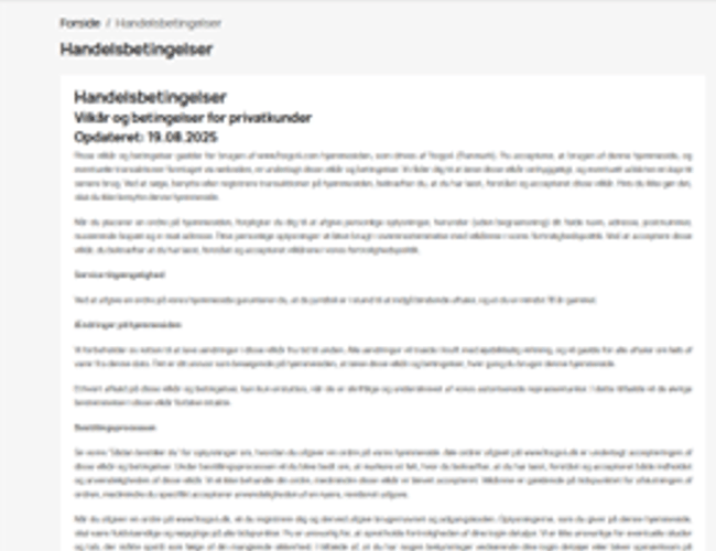 Færdig køreklar webshop klar til din succes / 1togo4