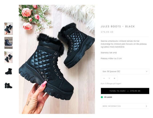 utopiaclothing.dk // Succesfuld fashion webshop med tæt på 6 millioner i omsætning, knap 700.000 årlige unikke besøgende