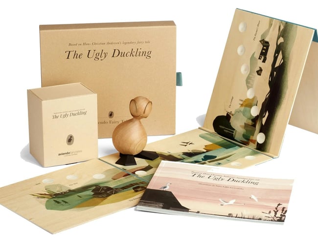 Webshop med designfigurer og bøger, inspireret af H.C. Andersens eventyr | Høj salgsmargin | Stort varelager