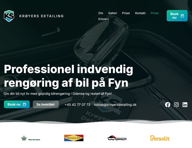 Krøyers Detailing | Professionel On-site Bilpleje på Fyn