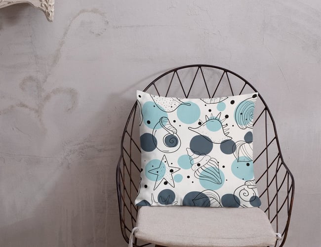 Dropshipping webshop med print on demand på puder 