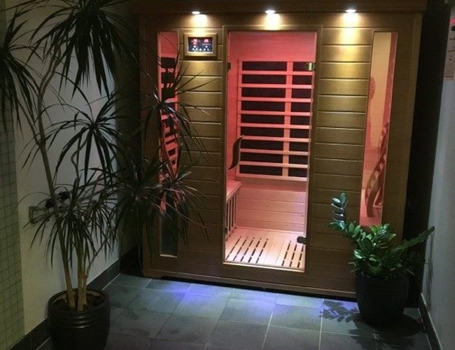 Infrarød behandling Franchise koncept