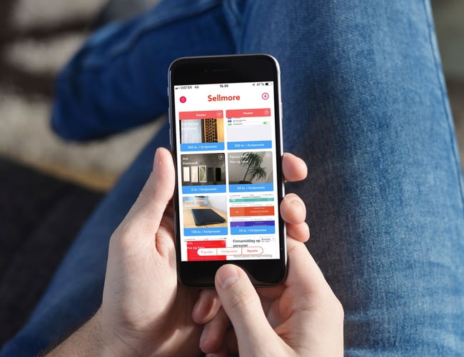 Sellmore App - Danmarks eneste henvisningsportal sælges.