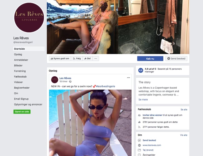 Lesreves.com - Webshop med undertøj, badetøj og natbeklædning til kvinder