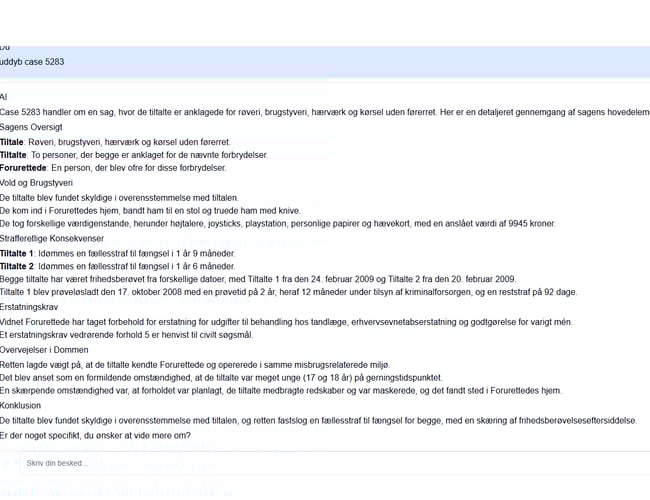 Unik Legal-Tech AI Platform til Salg – Klar til Skalering med 1000+ Udviklingstimer og Datadrevet Juridisk Analyse!